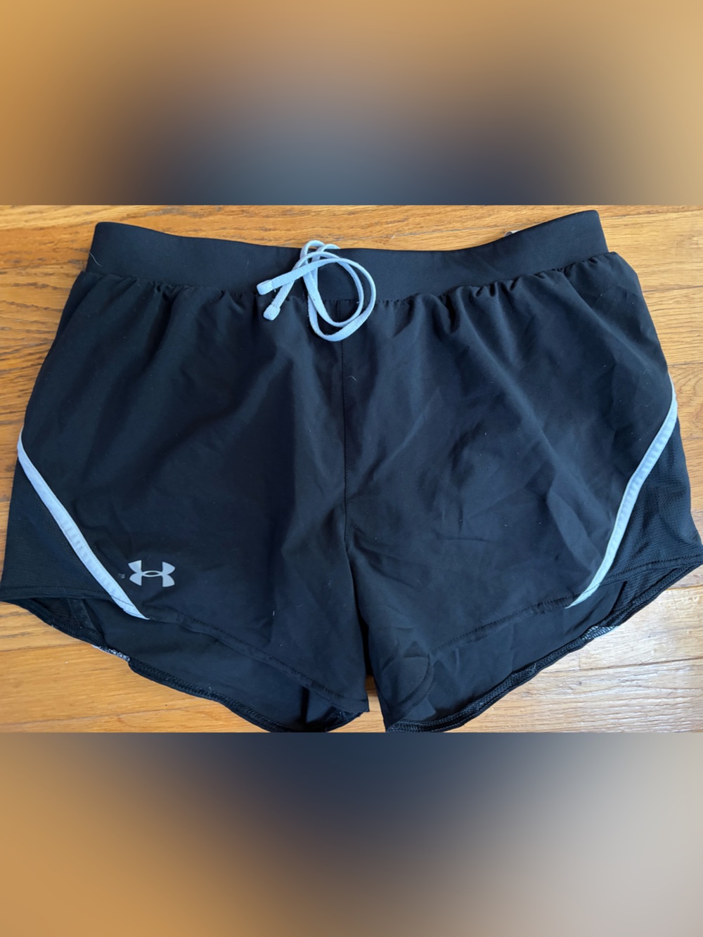 Under Armour HeatGear Women’s Black Shorts M Drawstring